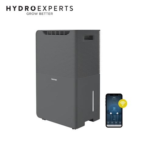 Ionmax Rhine Pro 50L Smart Compressor Dehumidifier Air Purifier | HEPA H13 | App Control