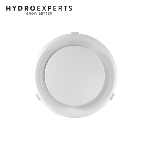Round Ceiling Circular Air Diffuser - White | [Flange Size: 300MM (12