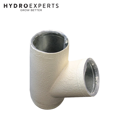 Galvanized Steel BTO Duct Connector w/ Foam Insulation - 300MM x 250MM x 200MM | 12