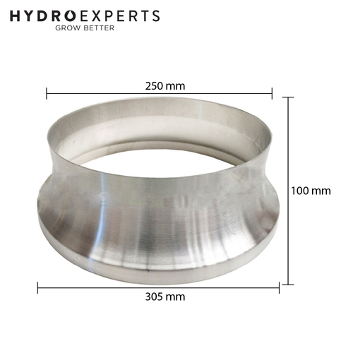 Aluminium Duct Reducer / Increaser - 300MM (12