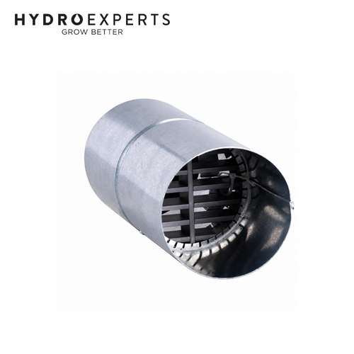 Allvent Circular Intumescent Fire Damper - w/ Rigid Steel Framed Grille - [Model: ALVIFDR4 | 100MM]