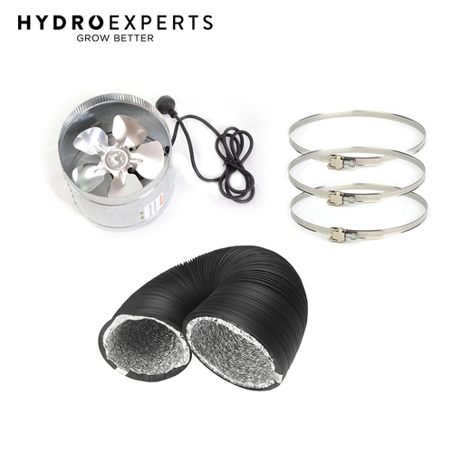 Inline Booster Exhaust Ventilation Fan - 200MM (8