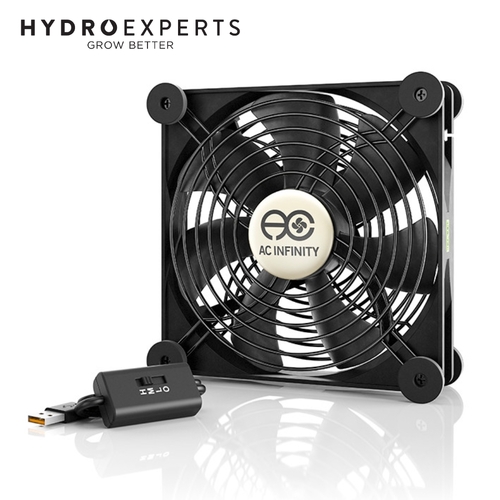 AC Infinity Multifan S4 USB Cooling Fan - 140MM | 57 CFM | Ultra Quiet | Dual Ball Bearing