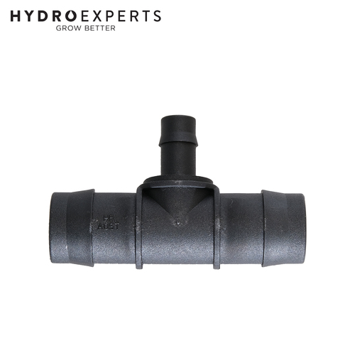 Hose Plastic T Branch Increasing Reducing Tee Connector [Size: 25MM Line - 13MM Branch Reducing Tee]