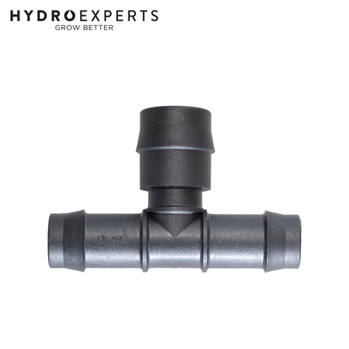 Hose Plastic T Branch Increasing Reducing Tee Connector | Size: 19MM ...