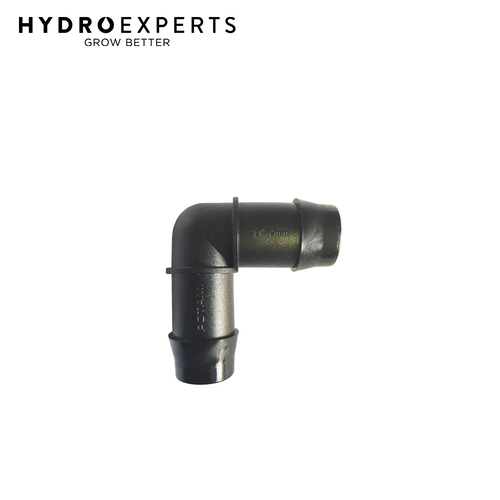 Hose Plastic Increasing Reducing Elbow Connector [Size: 25MM Line - 13MM Reducing Elbow]