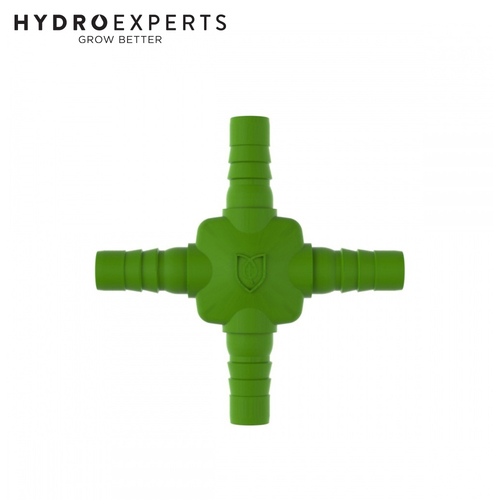 [1] x FloraFlex Pot Pro Drainage -  4 Way Connector | 16/17MM