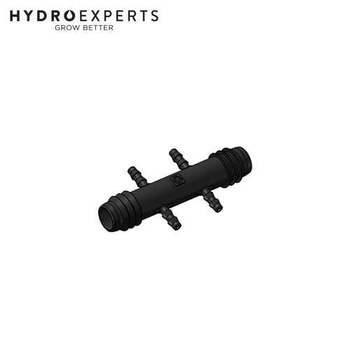 The Bucket Company Splitter - 3/4” Barb w/ 1/4” Barb Reducer Connector