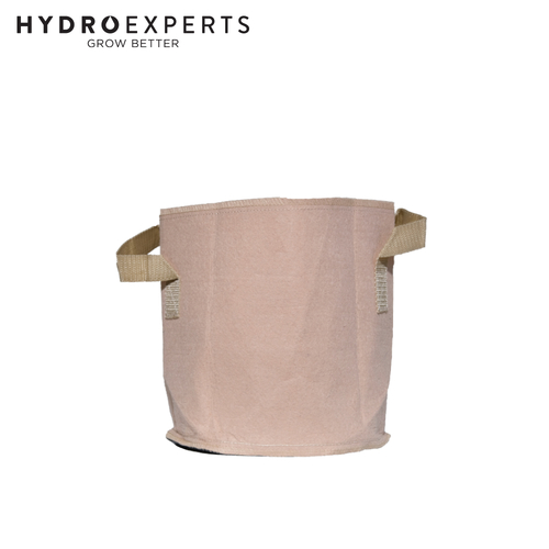 Fabric Reusable Plant Smart Pot - Tan | [Dimension: H:40CM D:55CM V:95L (25 Gallon)]