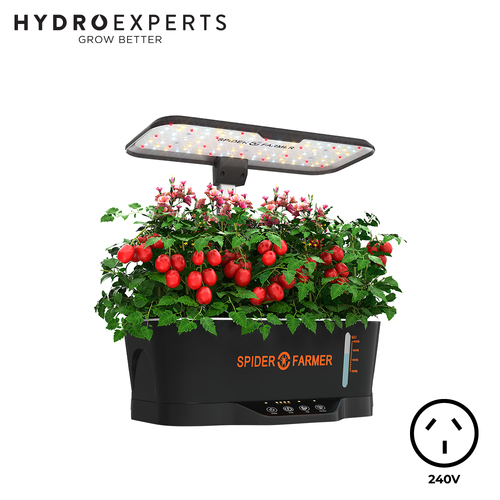 Spider Farmer Smart G12 Hydroponic Growing System with LED Grow Light - 12 Pods