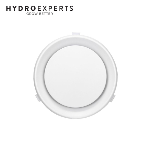 Fantech IALG Ceiling Mounted Inlet Internal Grille - White | Adjustable - [Flange Size: 150MM]