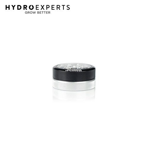 Kannastor 2 Piece Clear Top Herb Grinder - [Size: 56MM]