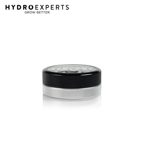 Kannastor 2 Piece Clear Top Herb Grinder - [Size: 64MM]
