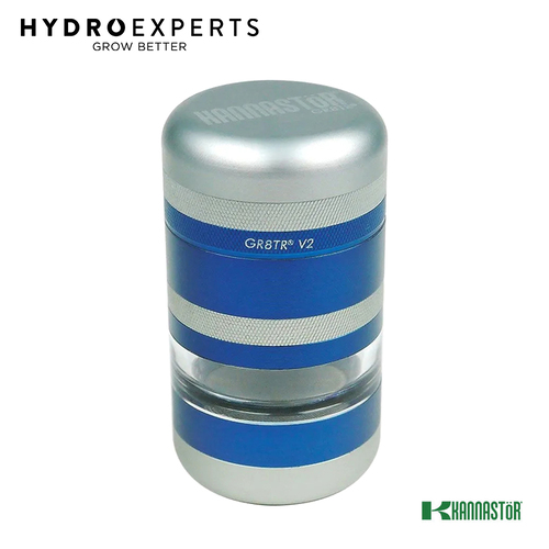 Kannastor GR8TR V2 56MM Jar Body Grinder - [Colour: Blue]
