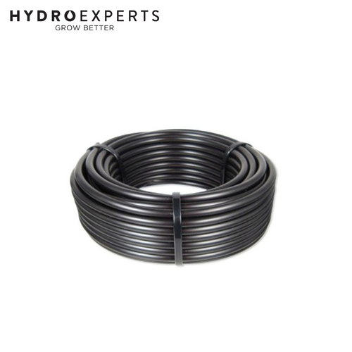 Polytube Black Tube Irrigation Fitting Hose - 4MM X 100M | Hydroponics | Flexible Pipe