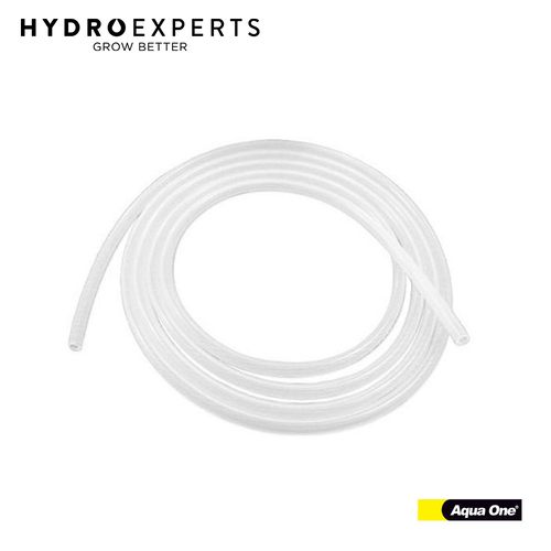Aqua One Aquarium Airline Soft Tubing Air Clear Hose - 4MM | [Length: 5M]
