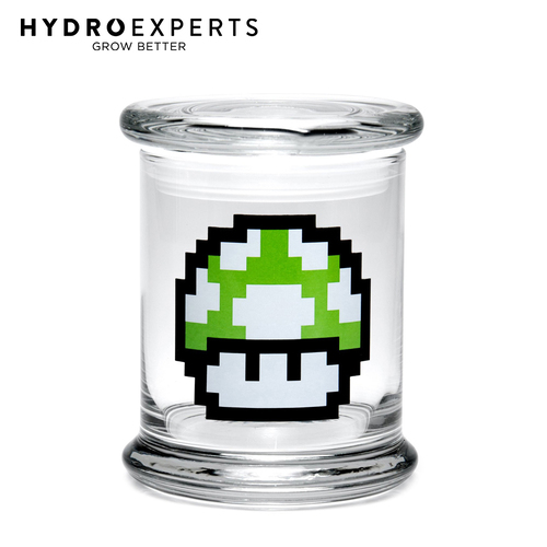 420 Science LG Pop Top Jar Herb Storage - 200ML | Medium | 1-Up Mushroom