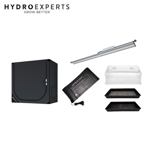 Pro Grow Complete Clone Tent Kit - 70 x 45 x 70CM w/ Pro Grow 60W LED Bar
