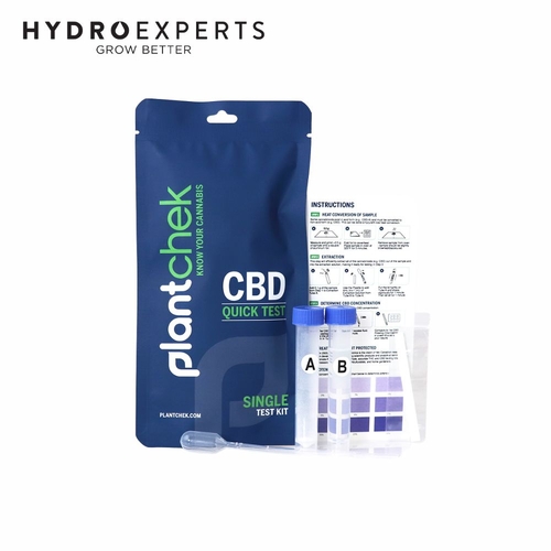 Plantchek CBD Quick Test Kit - Single Test | Rapid CBD Potency Analysis