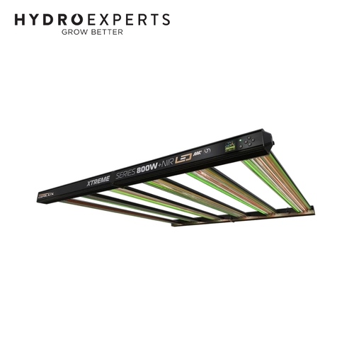 Dimlux Xtreme Series LED Grow Light + NIR MKII ION - 800W | 3.45 μmol/J | Dimmable | IP65