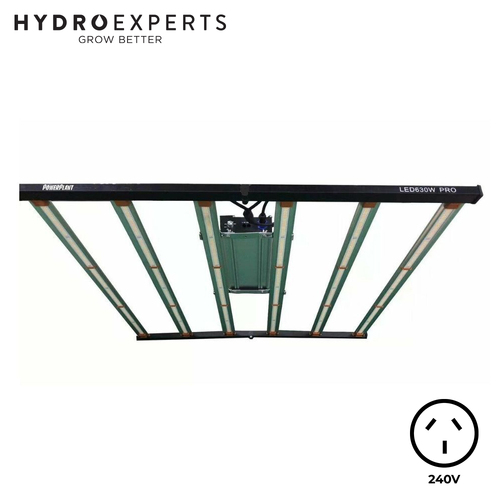 Powerplant LED Bar Grow Light Pro - 630W | 2.7 umol/J | Dimmable | IP66