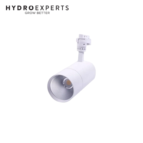 30W LED Grow Light - White [Option: 2 Head + 1M Track]