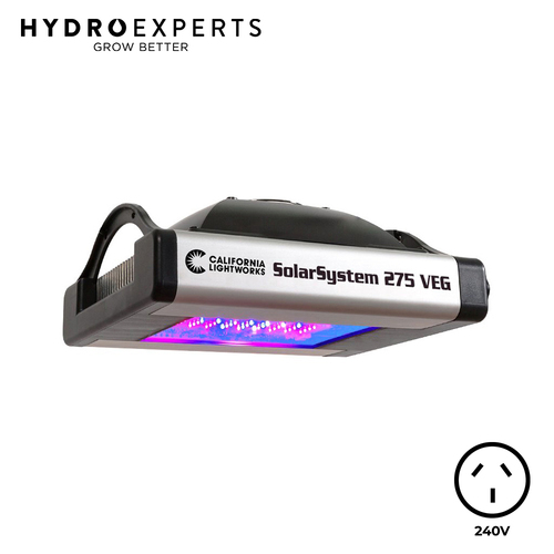 California Lightworks Solar System 275 Veg - True Watt 200W | Commercial Series LED