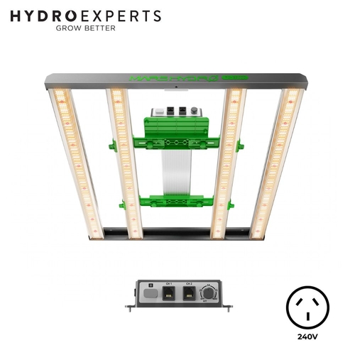 Mars Hydro LED Grow Light FC-E3000 - 300W | Detachable | 2.8 umol/J | IP65