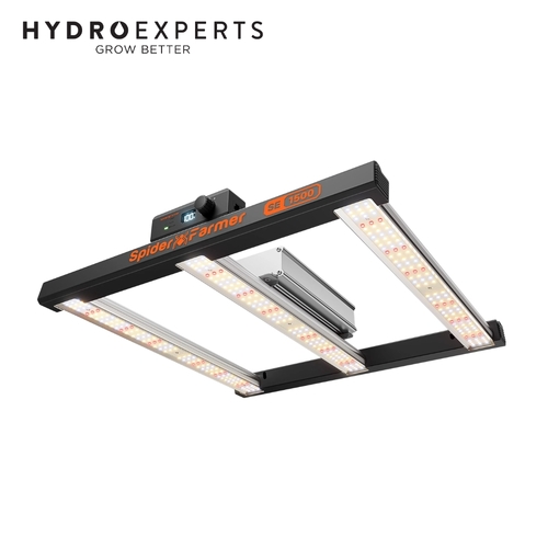 Spider Farmer LED Grow Light SE1500 EVO - 150W | 2.85 umol/J | Dimmable | IP44