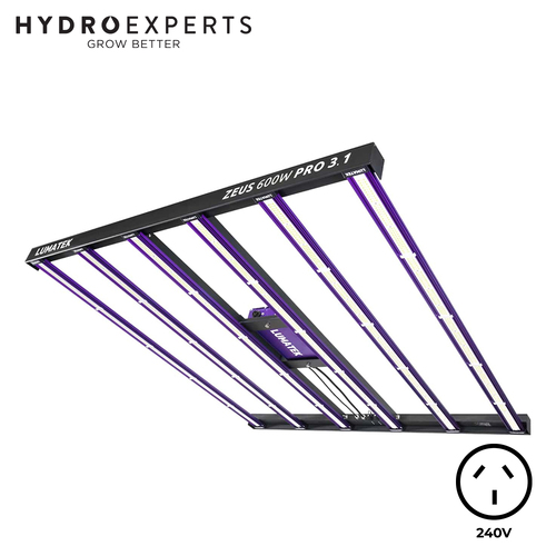 Lumatek LED Grow Light ZEUS 600W PRO 3.1 - 600W | 3.1 µmol/J | Dimmable | IP65