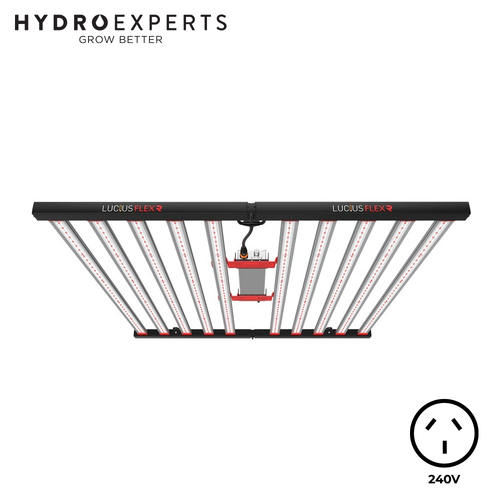Lucius LED Light Fixture Flex R - 1000W | 3.65umol/J | Dimmable | IP65