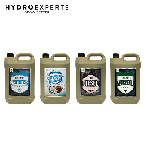 Bio Diesel Bloom Booster + Aloevate + Marine CaMg + Coco Flush - 5L Set