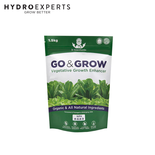 Dr Greenthumbs Go and Grow - 1.5KG | Organic Vegetative Growth Blend