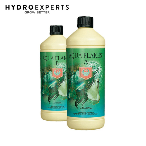 House & Garden Aqua Flakes Nutrient - [Size: 1L A&B Set]