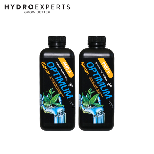 Growth Technology (GT) Optimum Bloom 2-Part Base Nutrient - [Size: 2 x 1L]