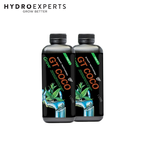 Growth Technology (GT) Coco Grow Base Nutrient A+B - [Size: 2 x 1L]