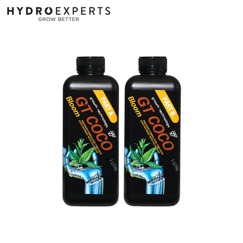 Growth Technology (GT) Coco Bloom Base Nutrient A+B - [Size: 2 x 1L]