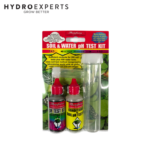 Flairform Soil and Water pH Test Kit - Laboratory Accuracy For over 200 Soil Tests