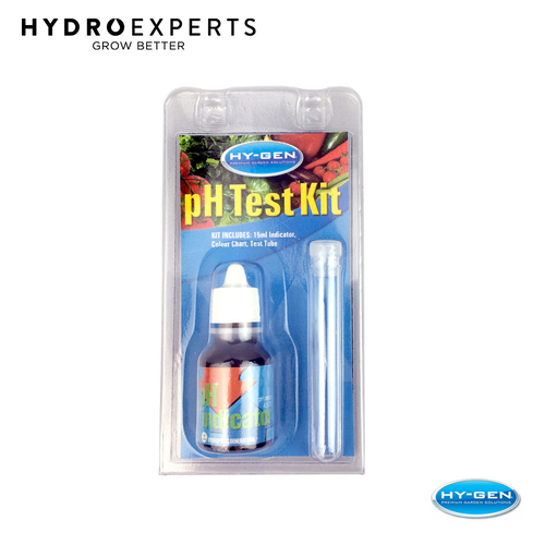 Hy-Gen pH Test Kit - (Testing solution for pH range 4.5 - 7.5)