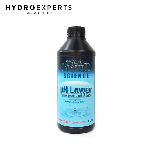 Liquid Science pH Lower (Down) Solution - [Size: 1L]
