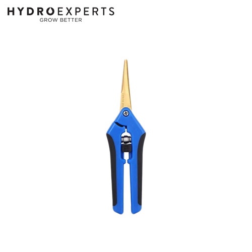 Precision Pruner For Hydroponic Indoor Plantations - Curved Blade