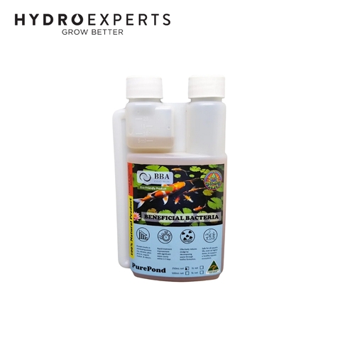 BBA PurePond Beneficial Aerobic & Anaerobic Bacteria for Pond - [Size: 250ML]