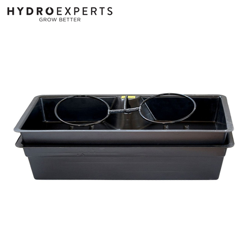 Nutriculture Flo-Gro Double Dripper System - 50L Tank Volume | 103CM x 54CM x 33CM