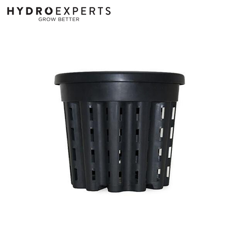 Anti-Root Spiral Round Garden 3L Black Pot - Number of Pots: 1