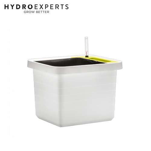 Plastia Berberis UNO 45CM Self-Watering Flower Box - White