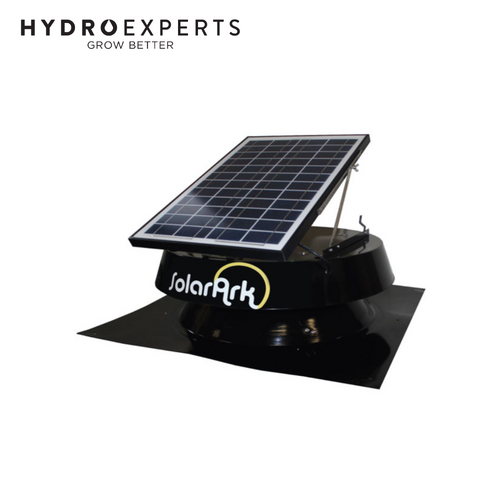 Solarark Solar Powered Roof Mount Exhaust Fan / Ventilator w/ Digital Thermostat - SAV-20T