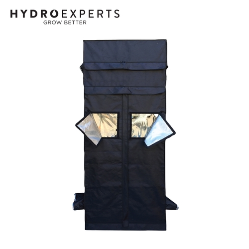 Hydroponics Grow Tent - 91CM x 91CM x (213CM - 244CM) | Height Adjustable