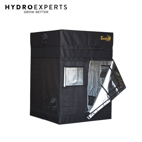 Gorilla Indoor Grow Tent - Shorty Line - 4 x 4 | 122CM x 122CM x (150CM - 172CM) | GGTSH44