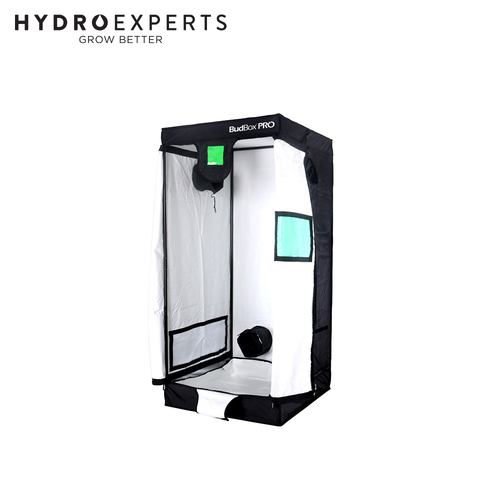 BudBox PRO Pro-White Tent - 75 x 75 x 160CM | White | Indoor Grow Tent