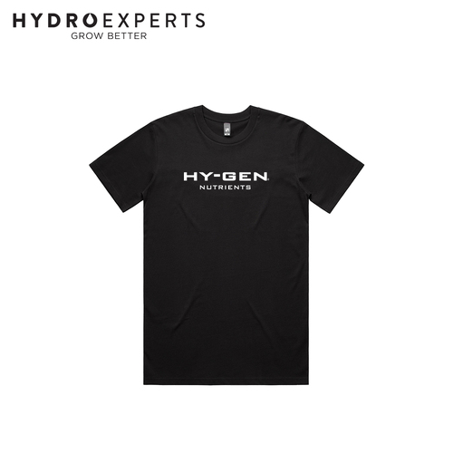 Hy-Gen Nutrients Black Tshirt  - Large | Premium Quality